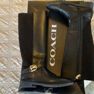 Coach Farrah boot size 8.5 worn once like new